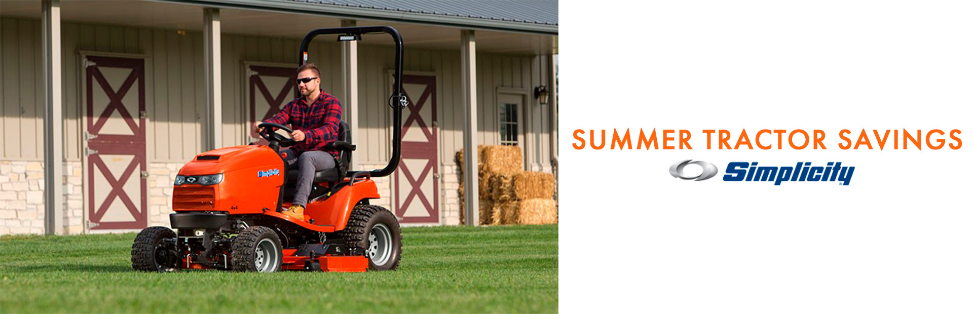 Simplicity: SUMMER TRACTOR SAVINGS